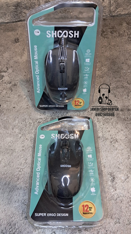 ماوس شوش مدل M12 با سیم
