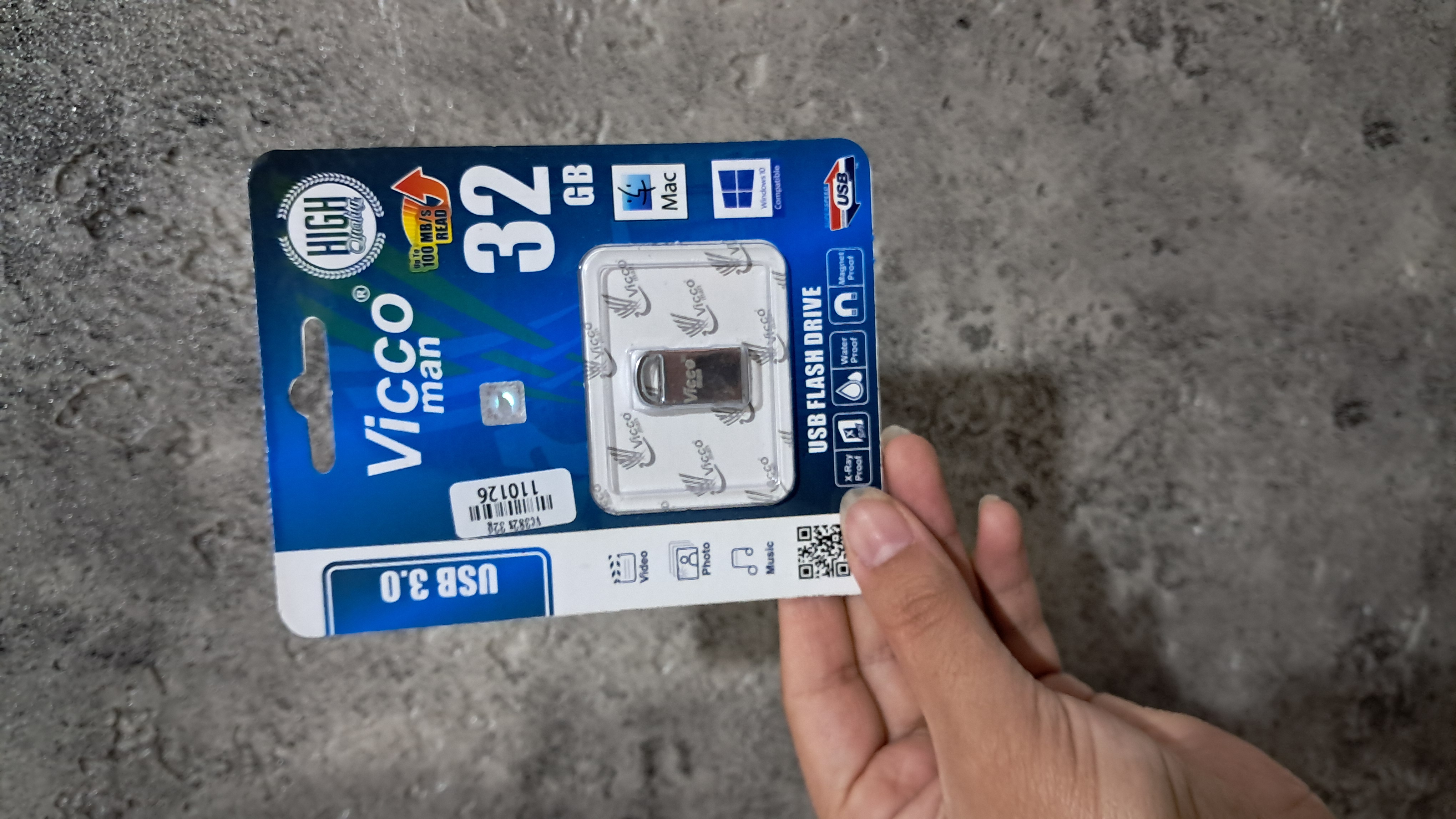 فلش مموری ویکومن مدل VC3۸۲ ظرفیت 32 گیگابایت USB3.0