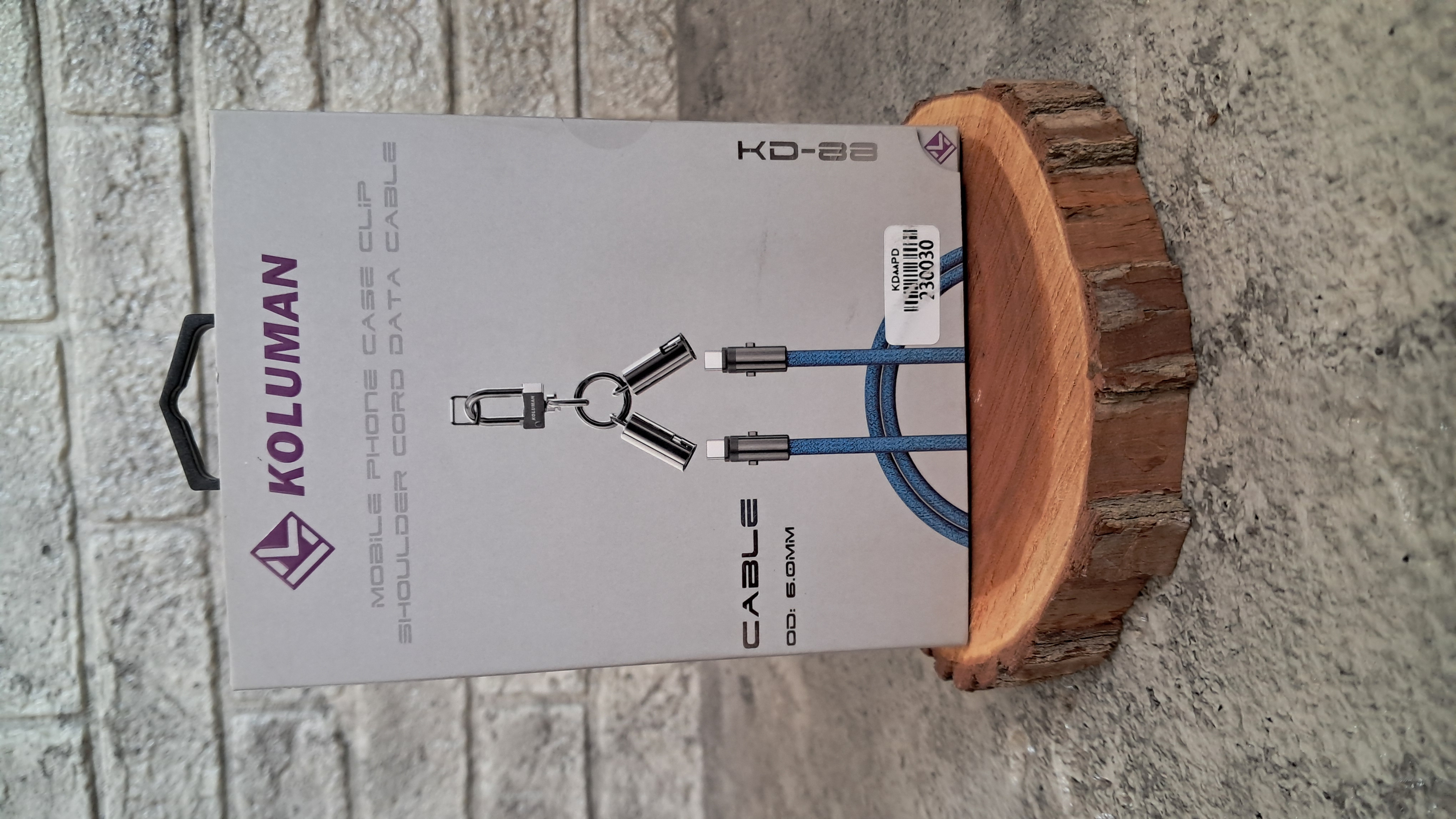 کابل شارژ تایپ سی به تایپ کلومن مدل KD-88