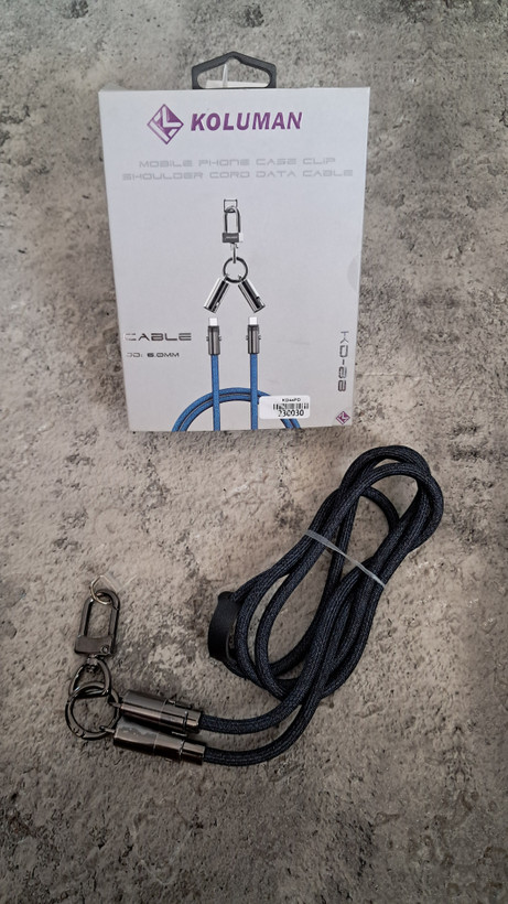 کابل شارژ تایپ سی به تایپ کلومن مدل KD-88